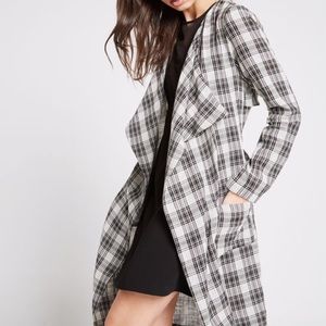 BCBGeneration Plaid Trench